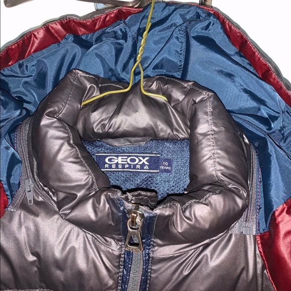Boys Geox  down filled coat - Picture 4 of 5